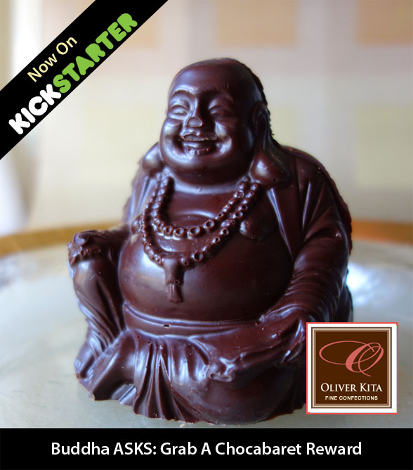 Oliver Kita’s Chocolate Buddha is in the NYC Ultra Gift Box Reward!