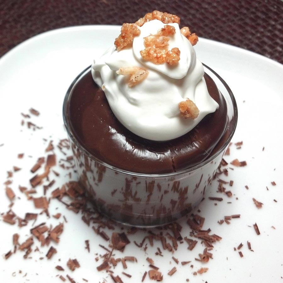 Swoon… chocolate pudding!