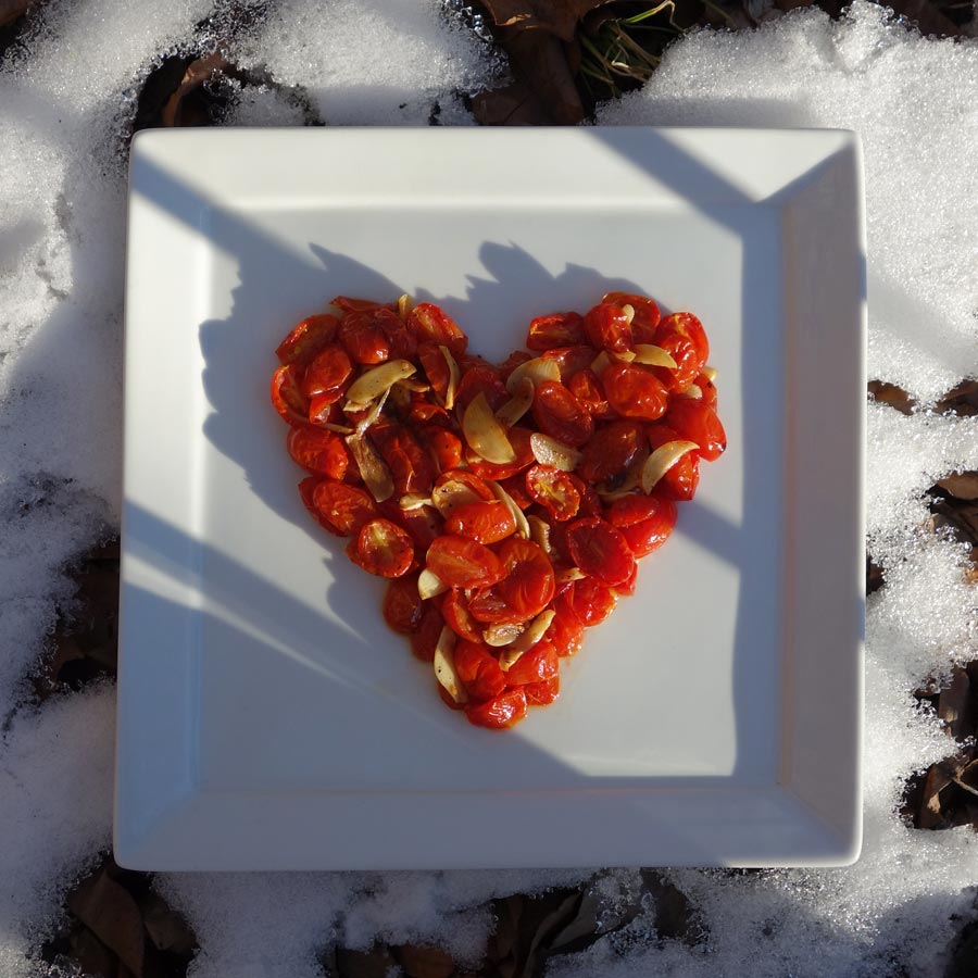 Jackie Gordon Singing Chef - Garlicky Tomatoes: Saved From The Winter Tomato Blues