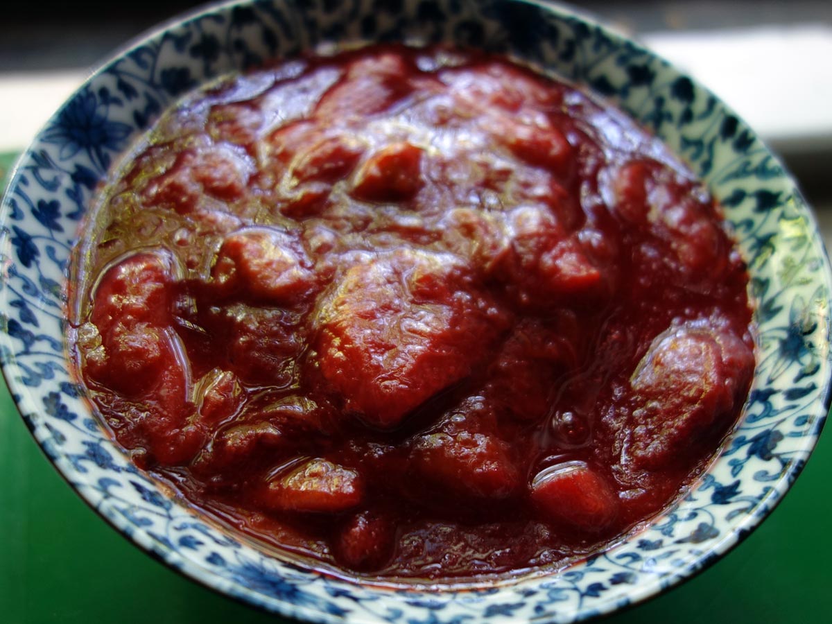 Strawberry Rhubarb Compote