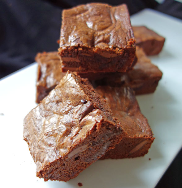 Triple Chocolate Brownies