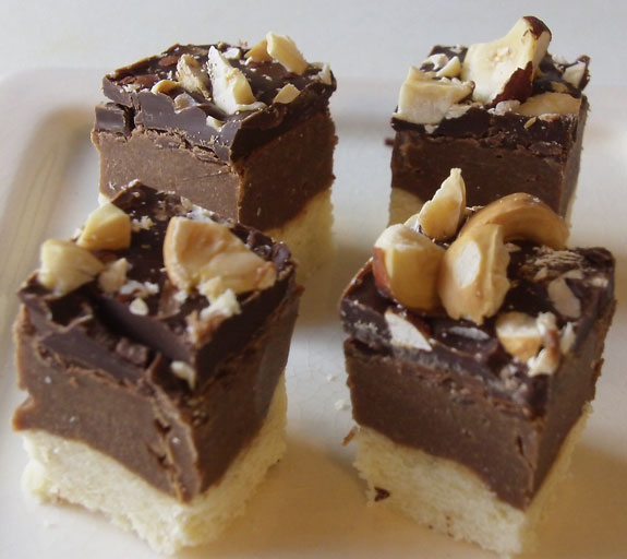 Heavenly Hazelnut Squares